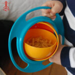 ظرف غذای چرخشی کودک جایروبال
